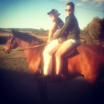 on the farm near Merriwa Maeve Harding